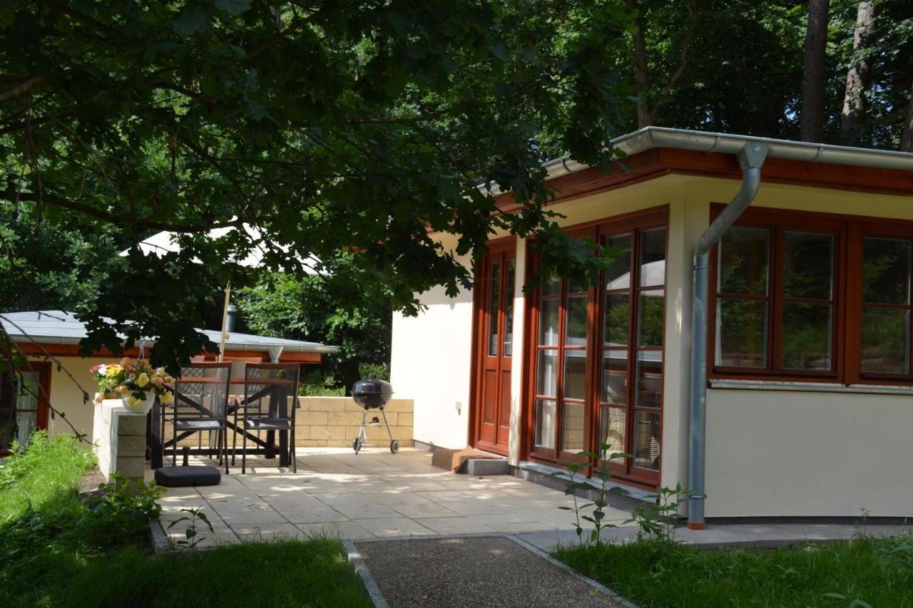Bungalows Am Waldessaum Bei Hohenzieritz Esterno foto