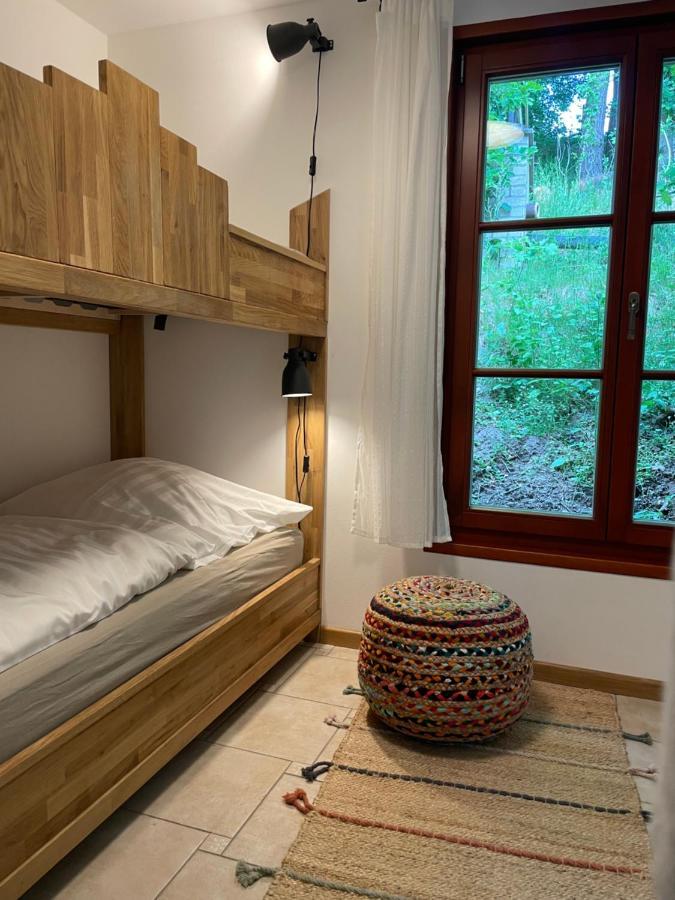 Bungalows Am Waldessaum Bei Hohenzieritz Esterno foto